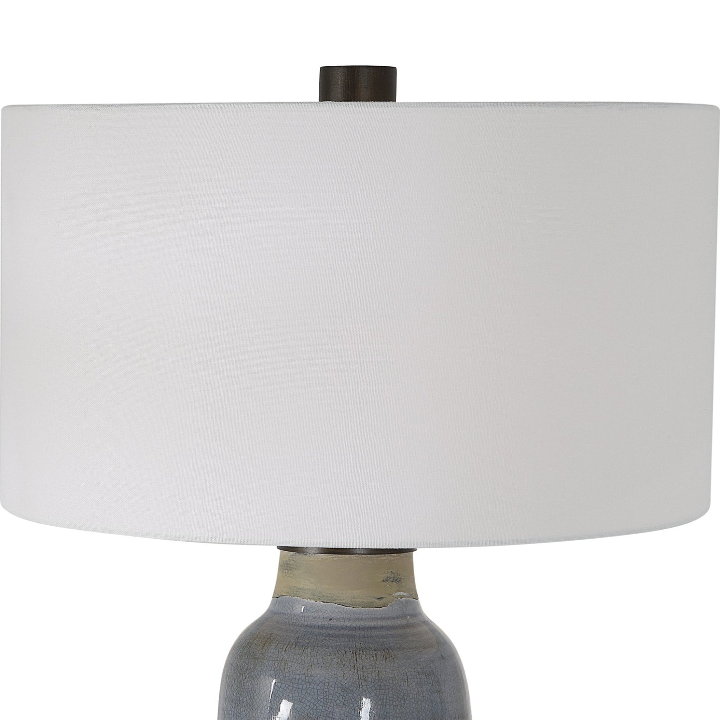 Vicente Slate Blue Table Lamp.