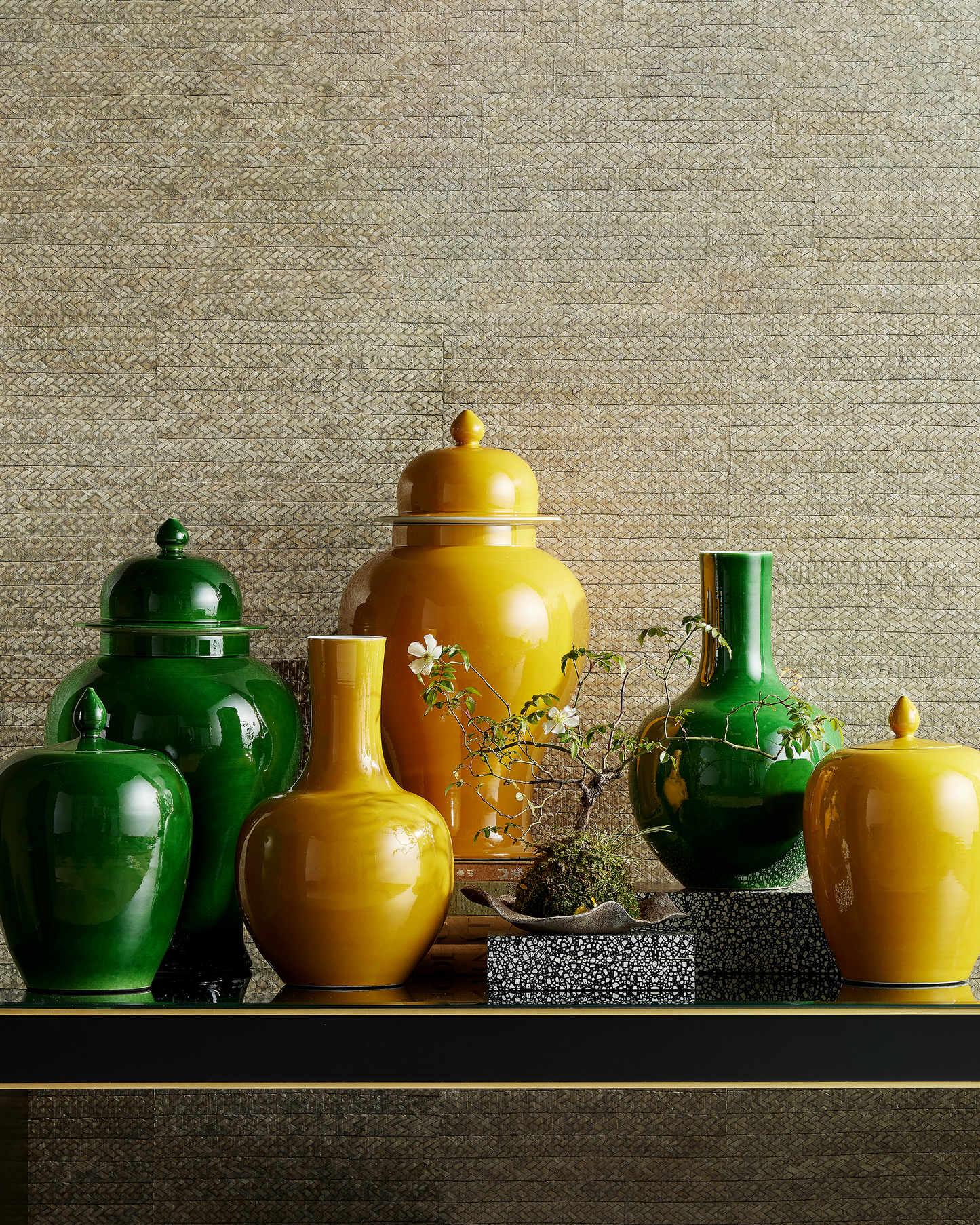 Imperial Green Medium Temple Jar.