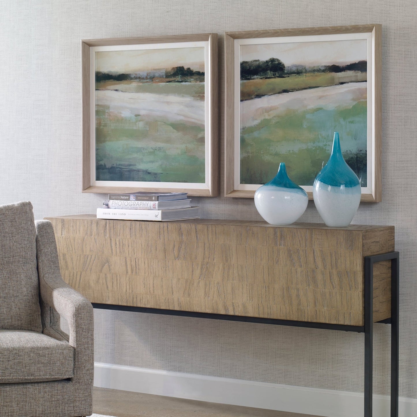 Vivid Vista Framed Prints, Set/2.