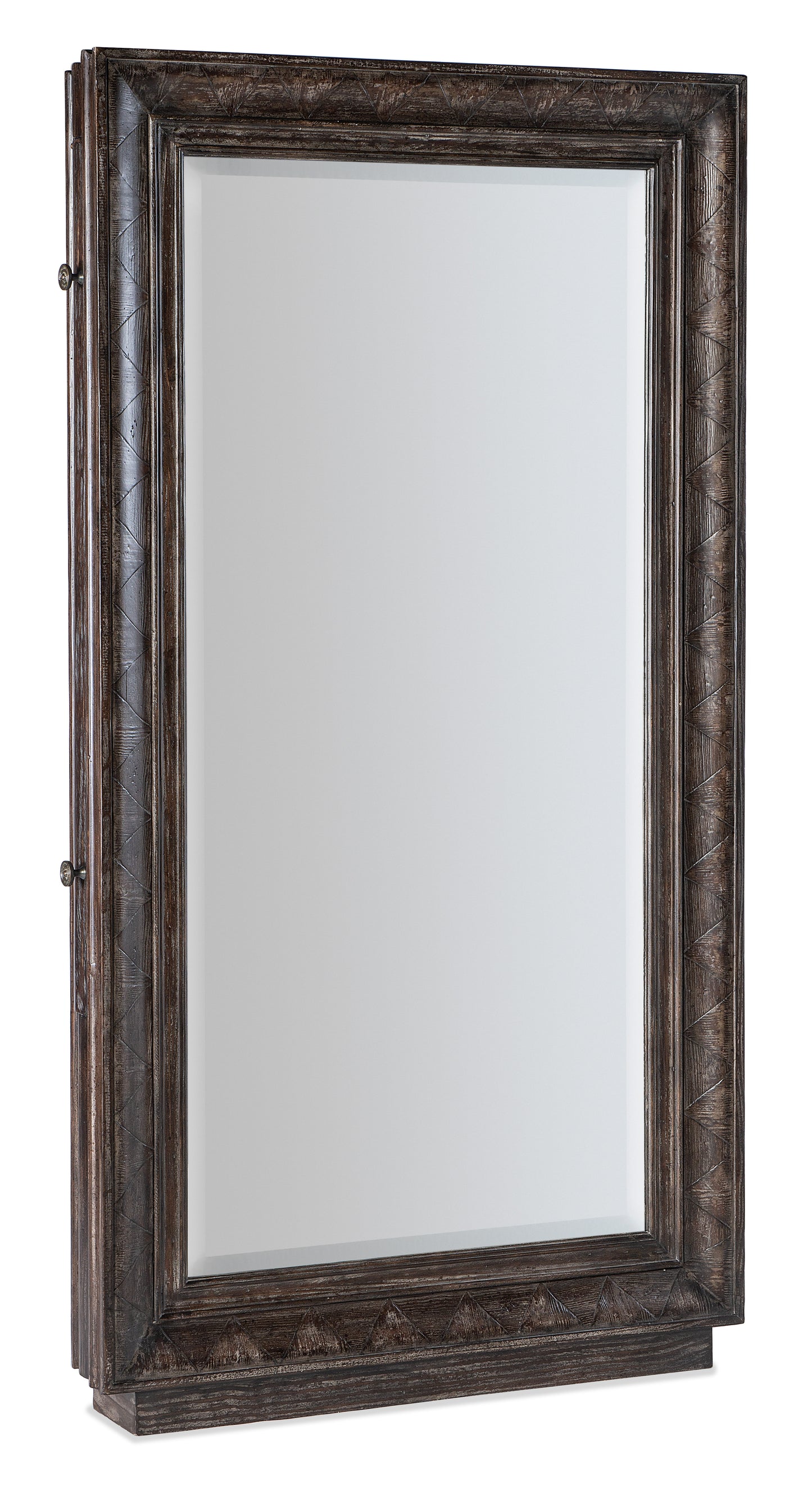 Traditions Floor Mirror withhidden jewelry storage.
