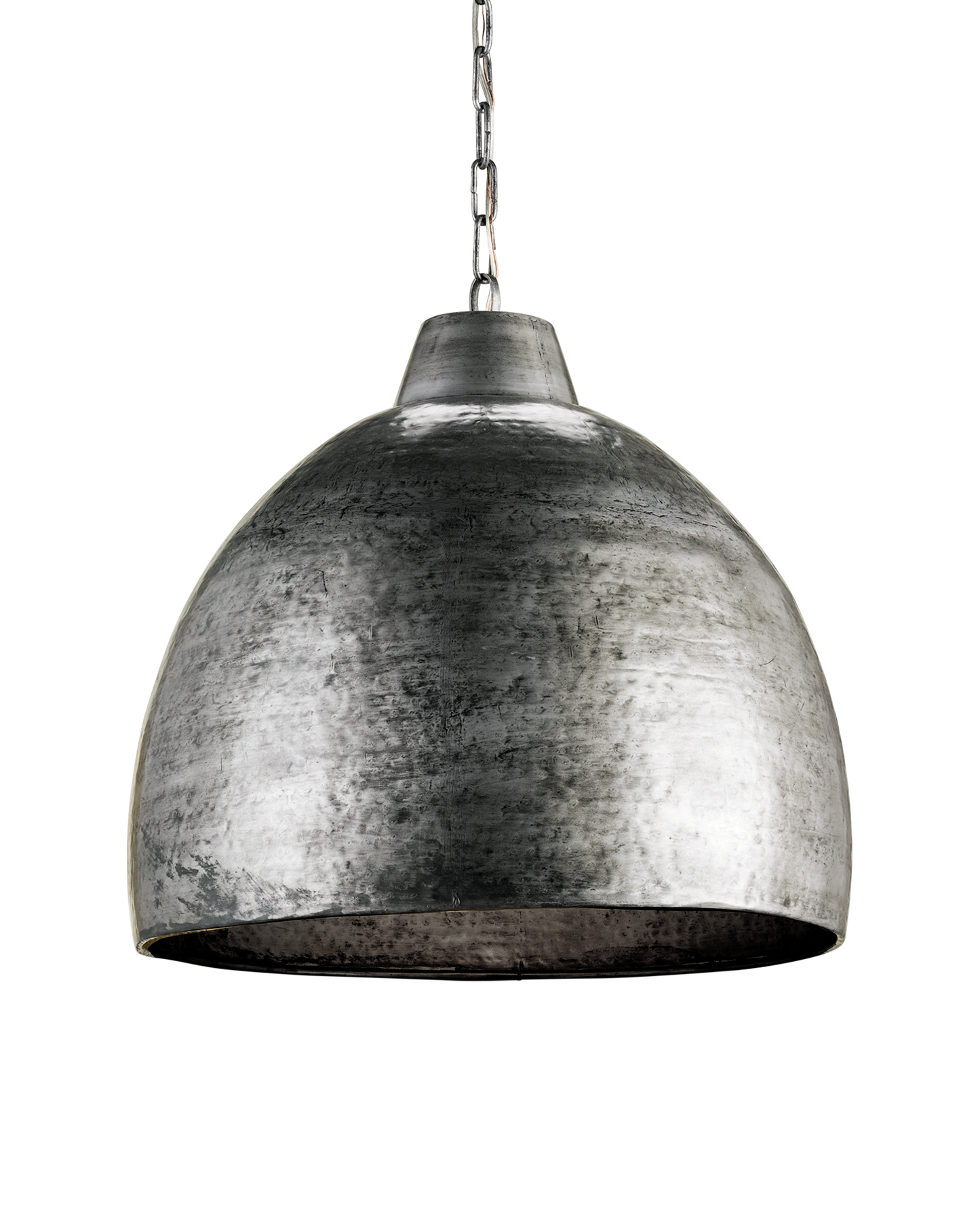 Earthshine Large Steel Pendant.