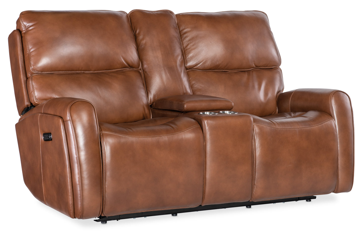 Crosby Zero Gravity Power Console Loveseat with Power Headrest and Lumbar.