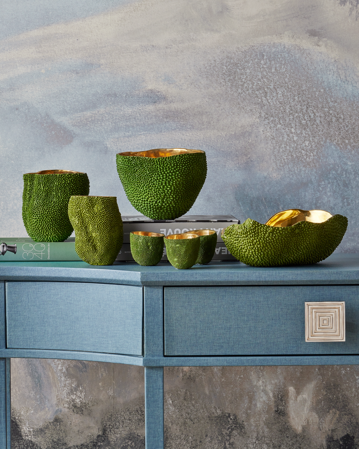 Jackfruit Medium Green Vase.