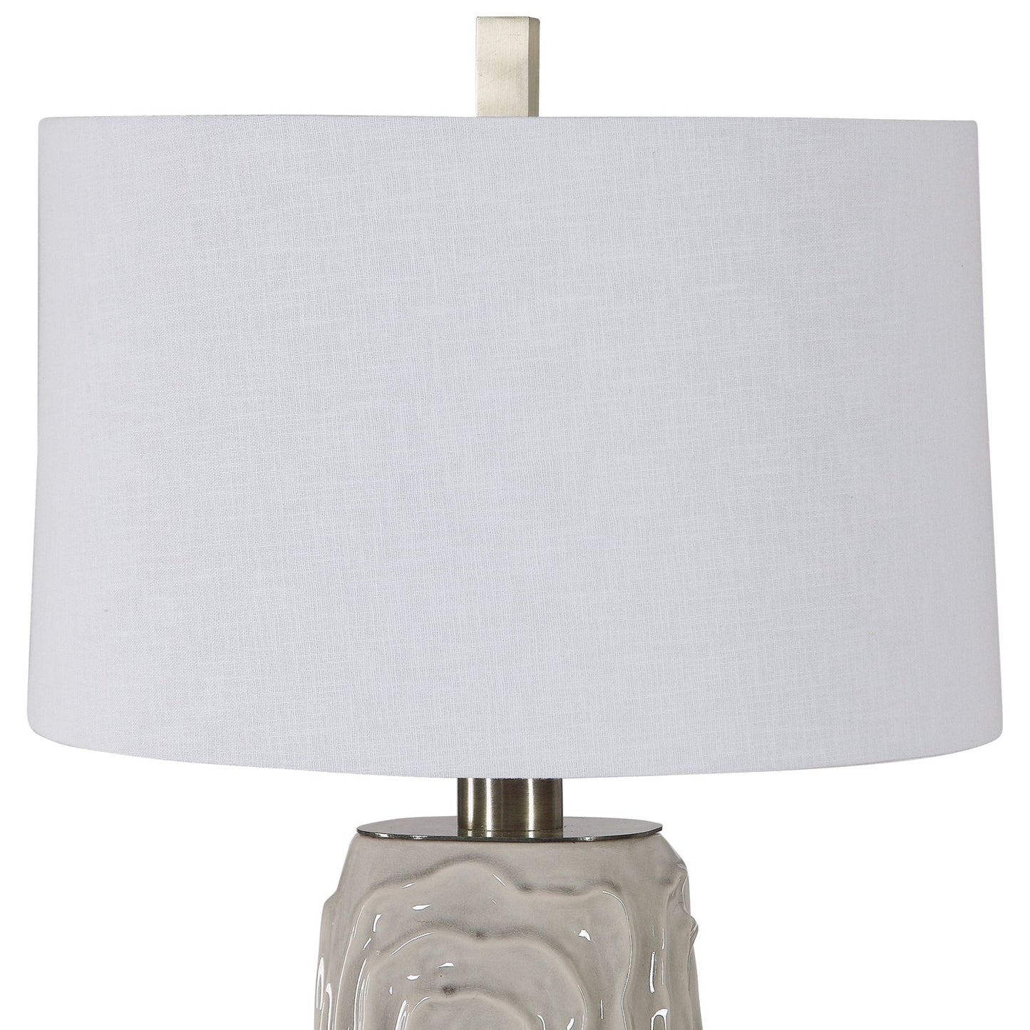 Zade Warm Gray Table Lamp.