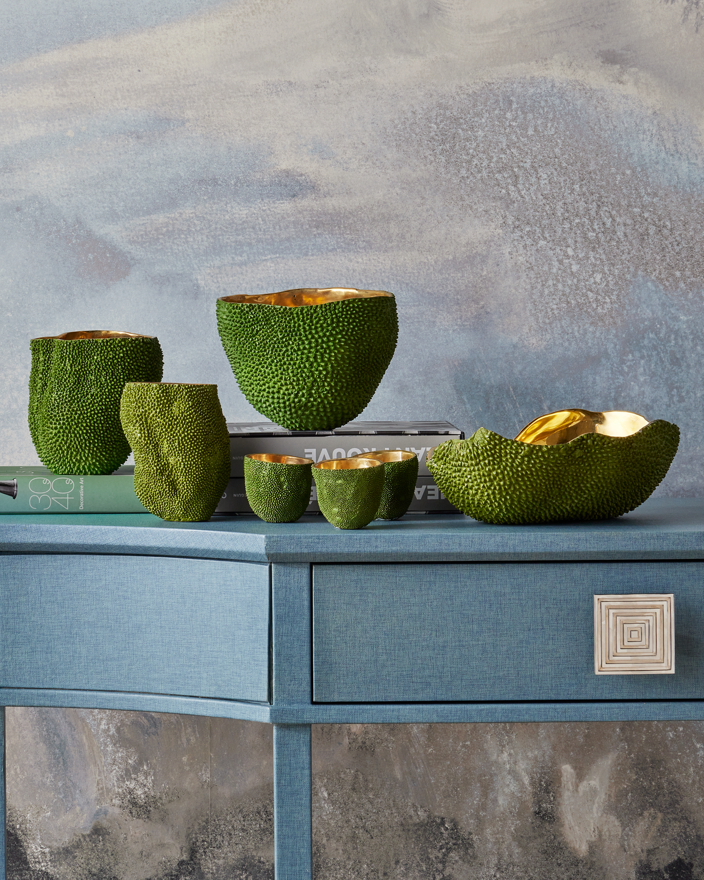 Jackfruit Large Green Vase.