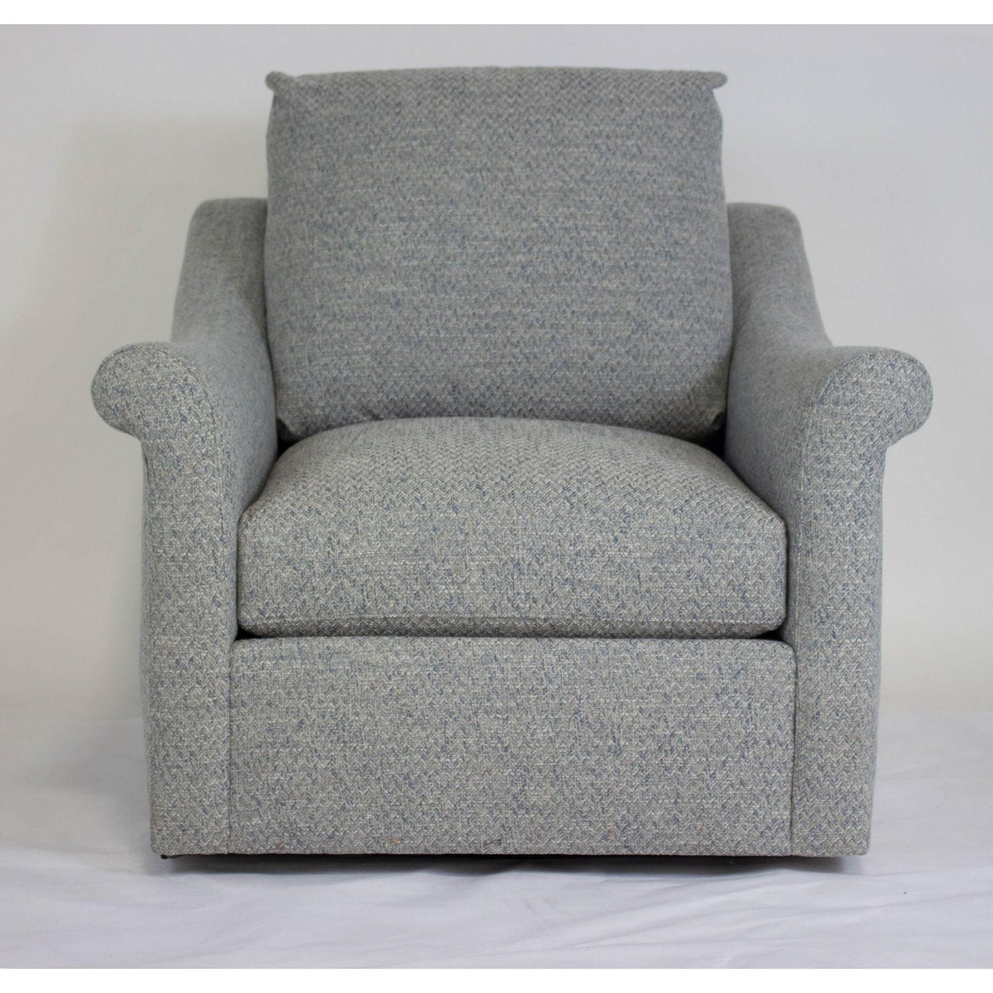 Danae Swivel Lounge Chair (Light Grey).
