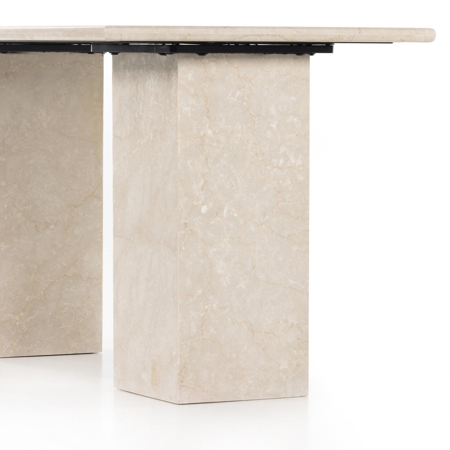 Arum Desk - Cream Marble.