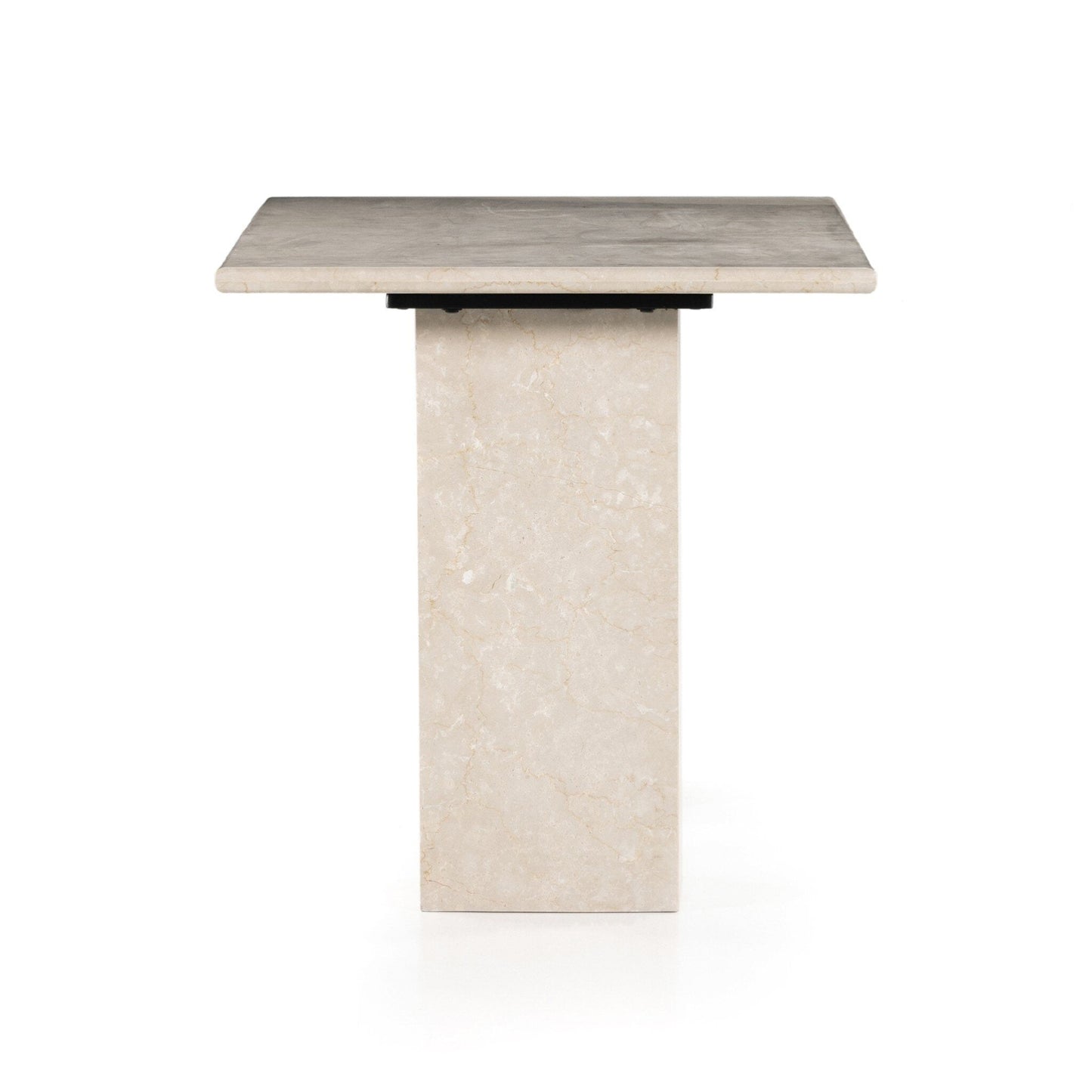 Arum Desk - Cream Marble.