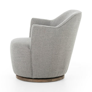 Aurora Swivel Chair - Gibson Silver - #shop_name Chairs