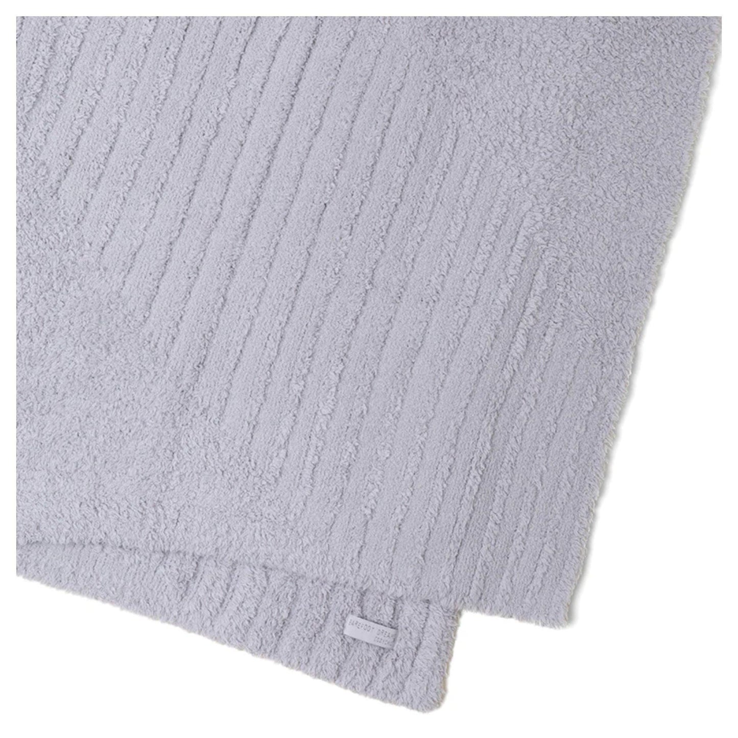 Barefoot Dreams CozyChic Angular Ribbed Throw Blanket.