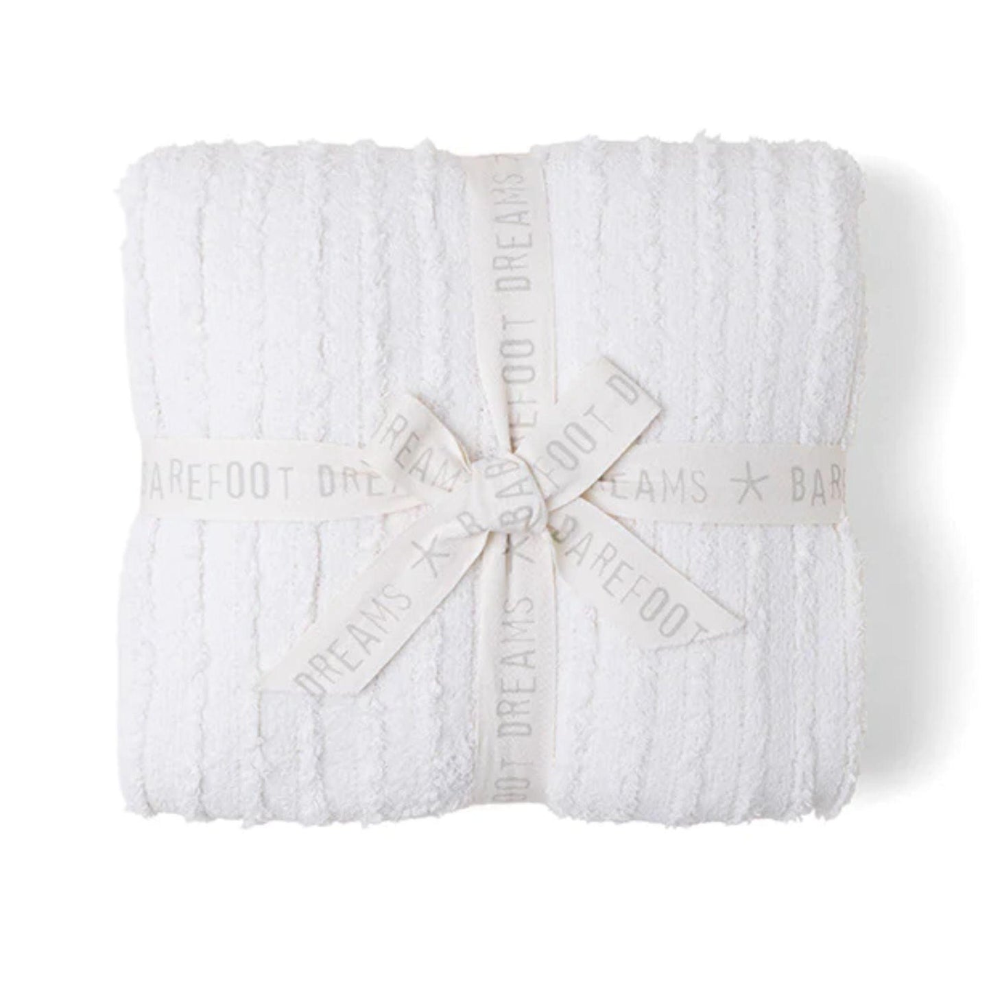 Barefoot Dreams CozyChic Angular Ribbed Throw Blanket.