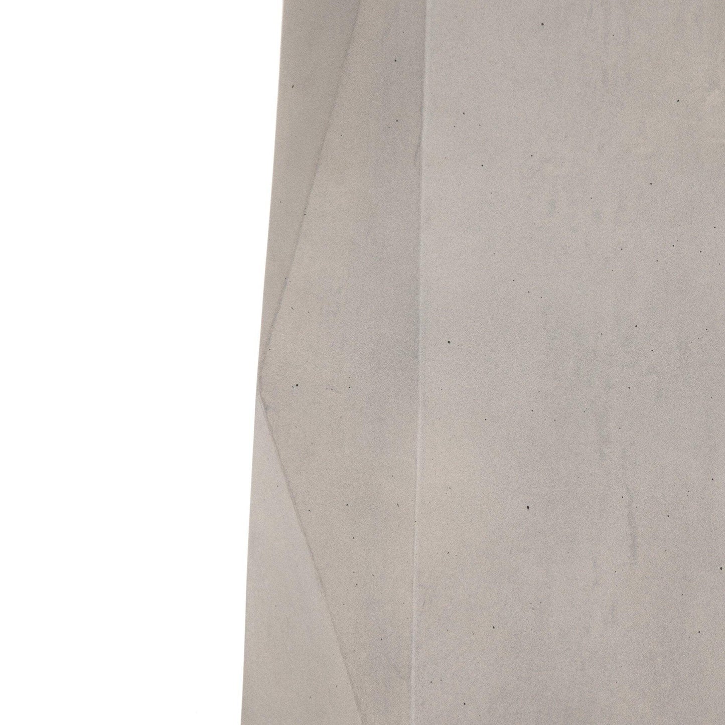 Bowman Outdoor End Table - Grey Concrete.