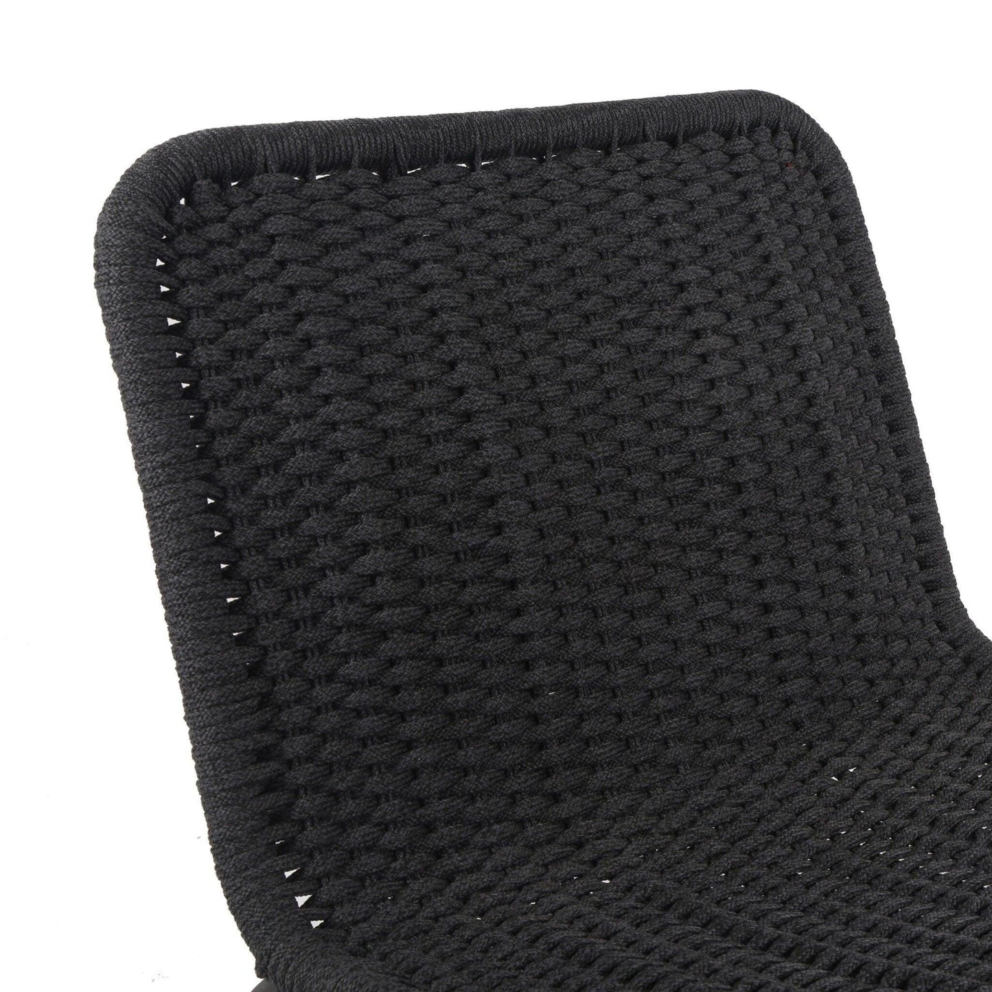 Bruno Outdoor Chair - Dark Grey Rope.