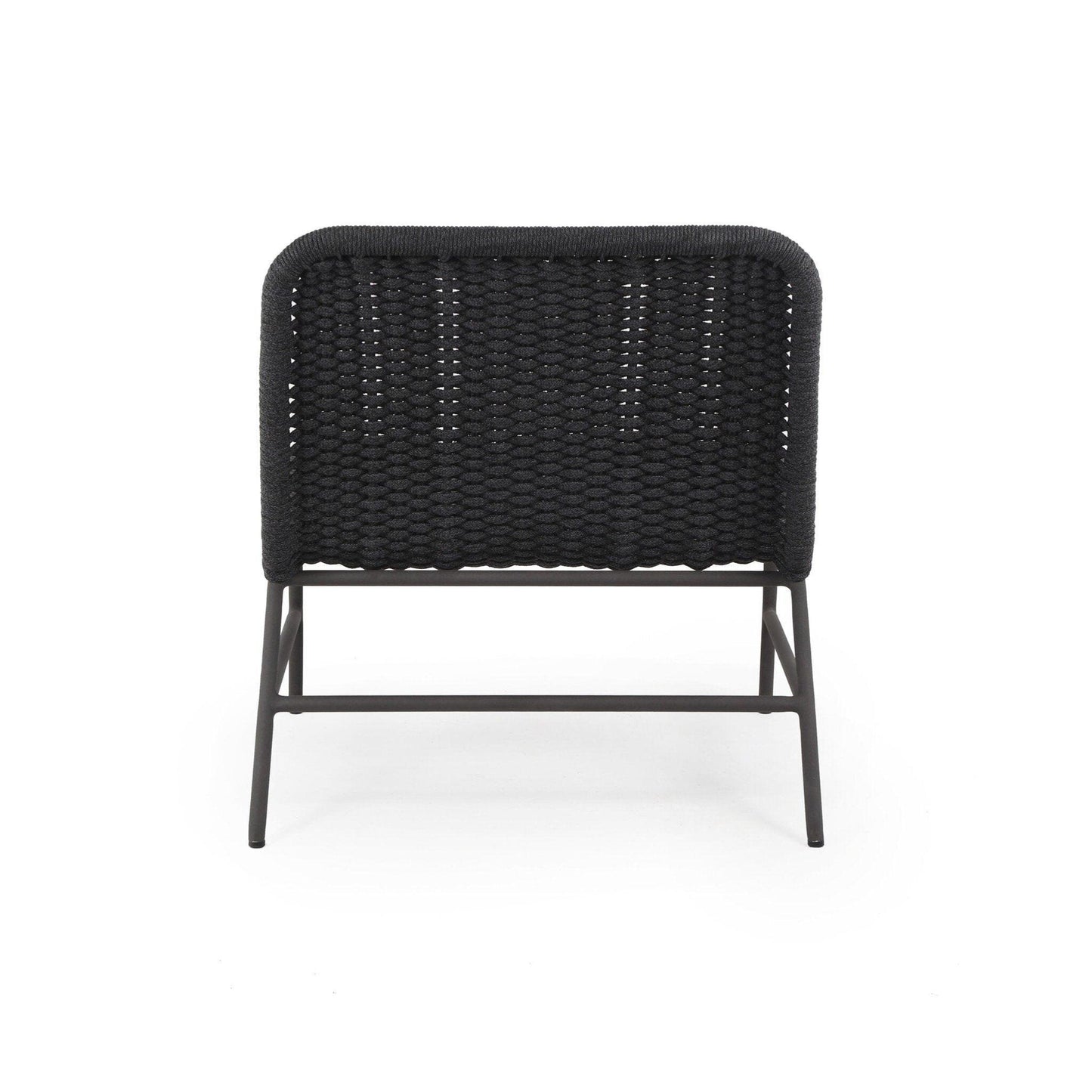 Bruno Outdoor Chair - Dark Grey Rope.