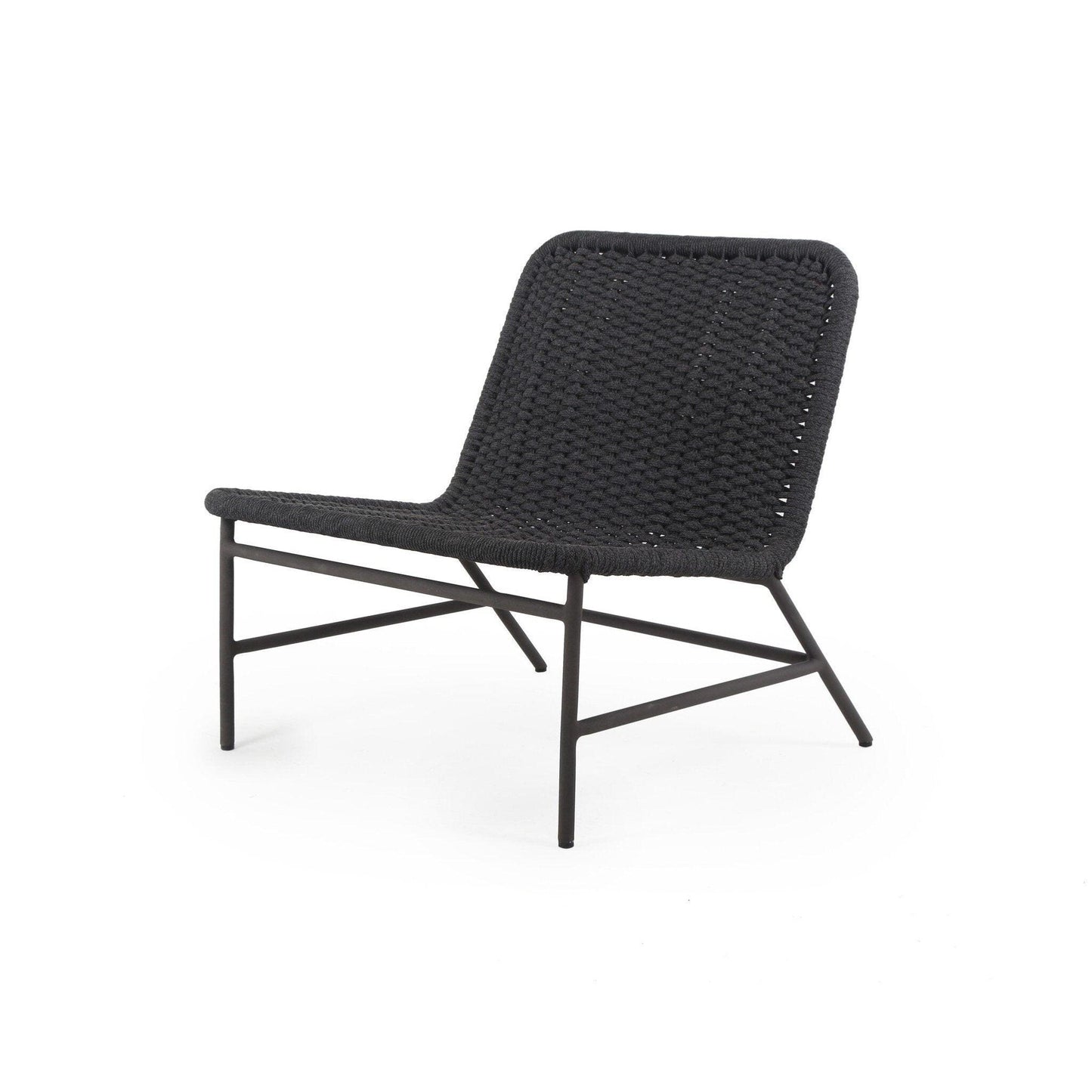 Bruno Outdoor Chair - Dark Grey Rope.