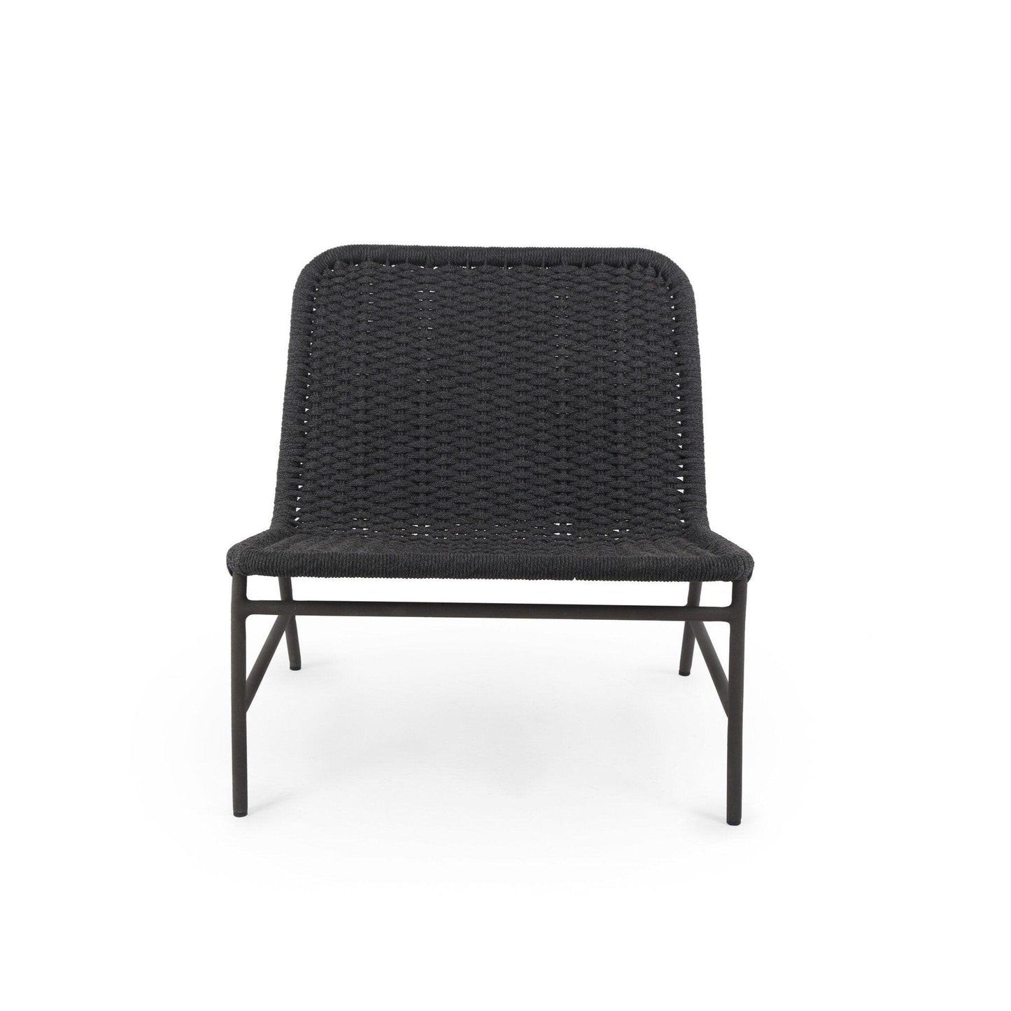 Bruno Outdoor Chair - Dark Grey Rope.