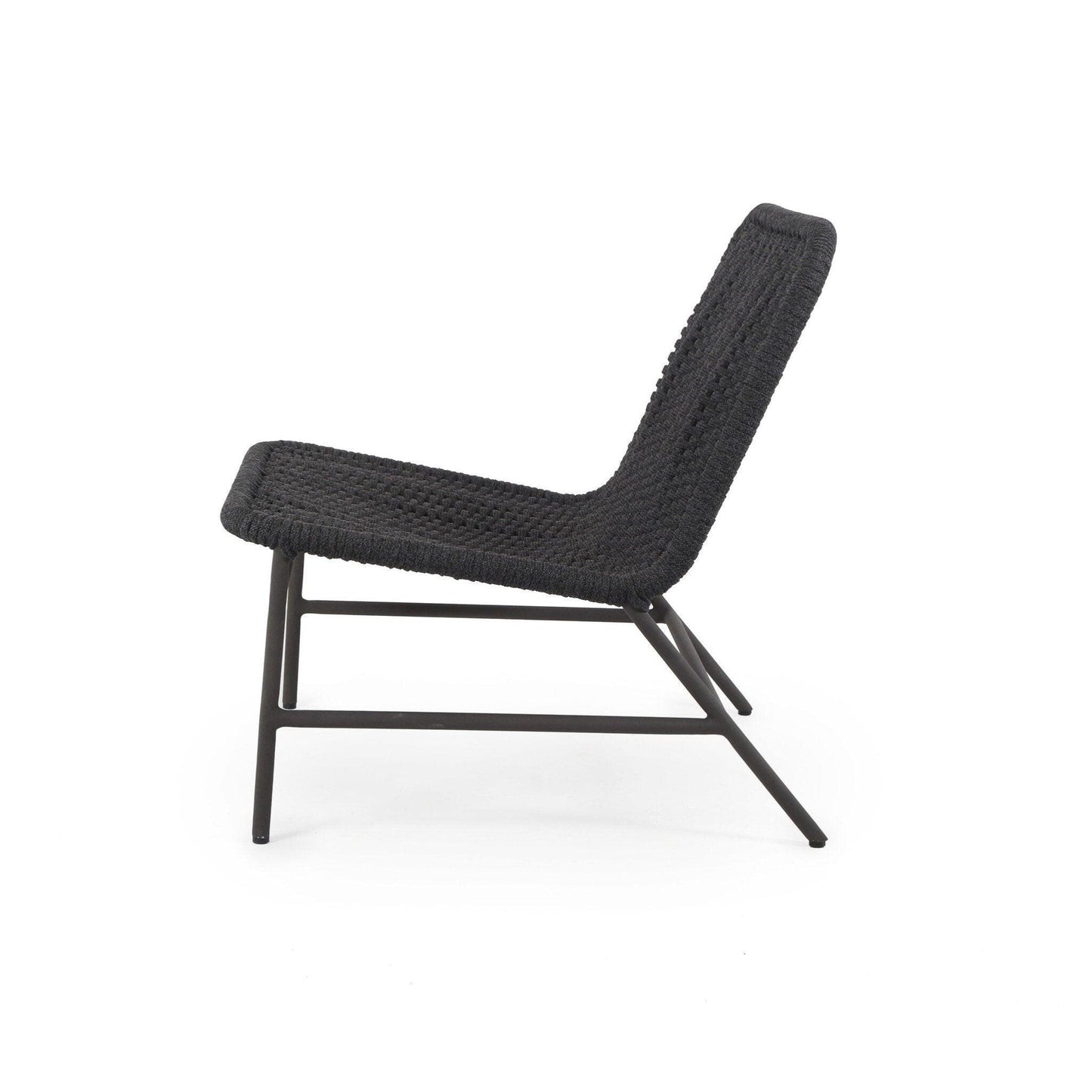Bruno Outdoor Chair - Dark Grey Rope.
