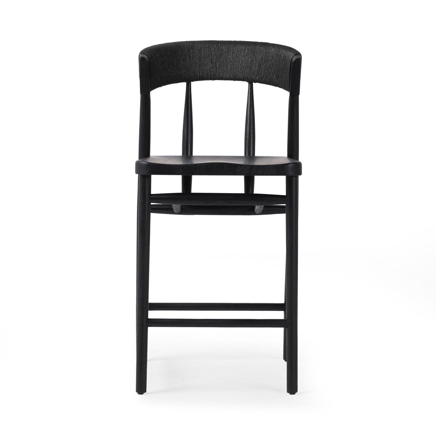 Buxton Counter Stool - Black Rush.