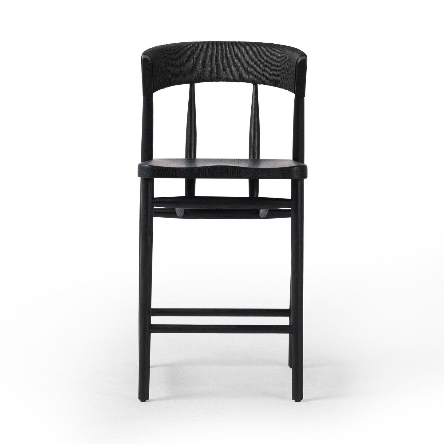 Buxton Counter Stool - Black Rush.