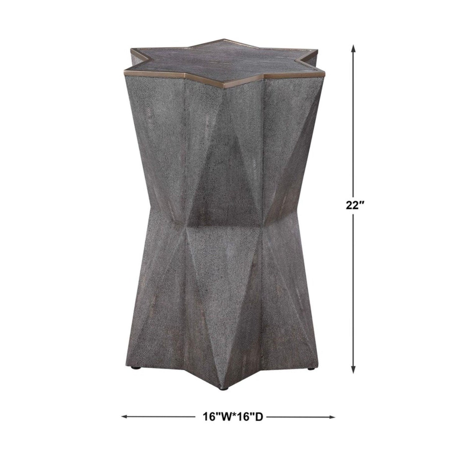 Capella Accent Table, Gray.