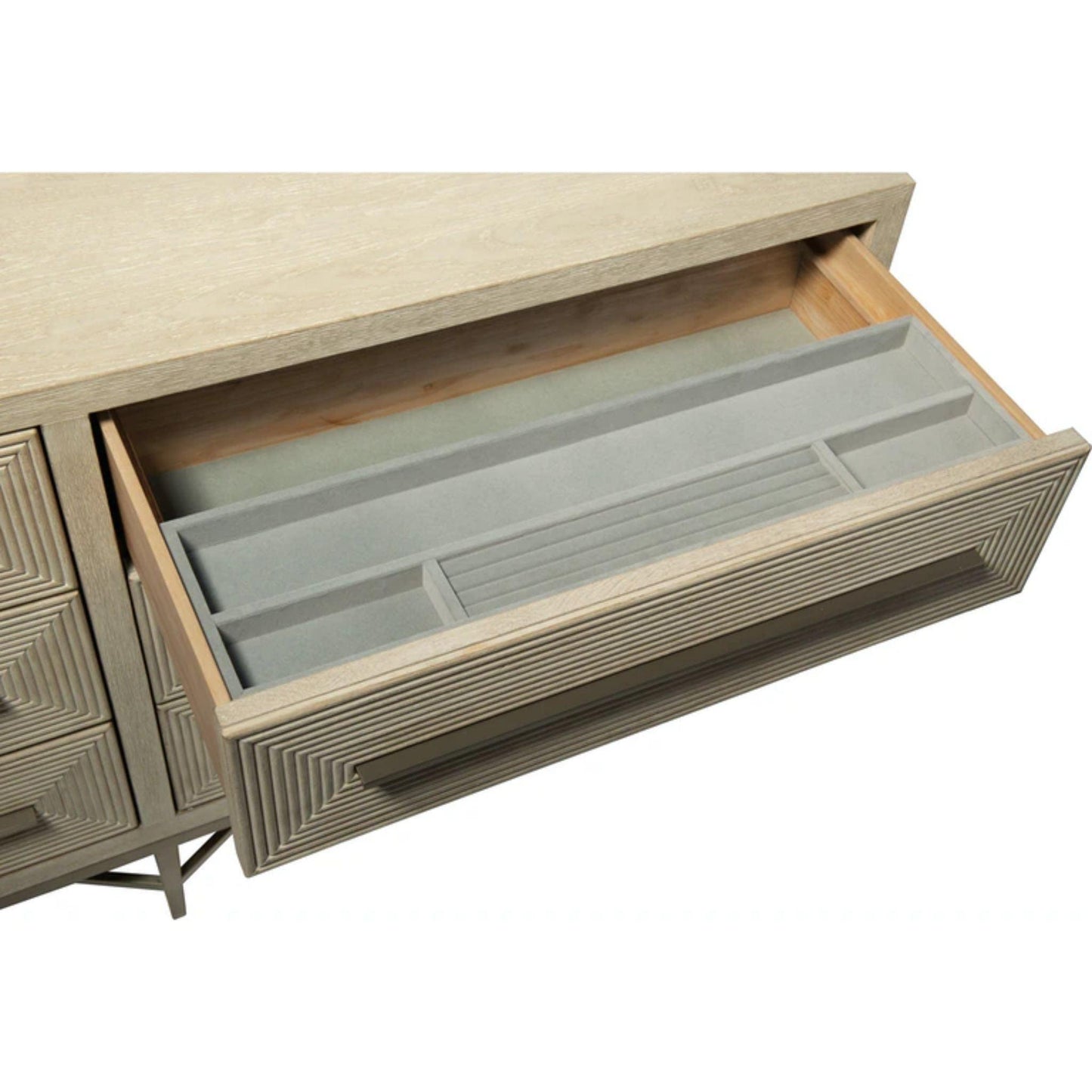 Cascade Six Drawer Dresser.