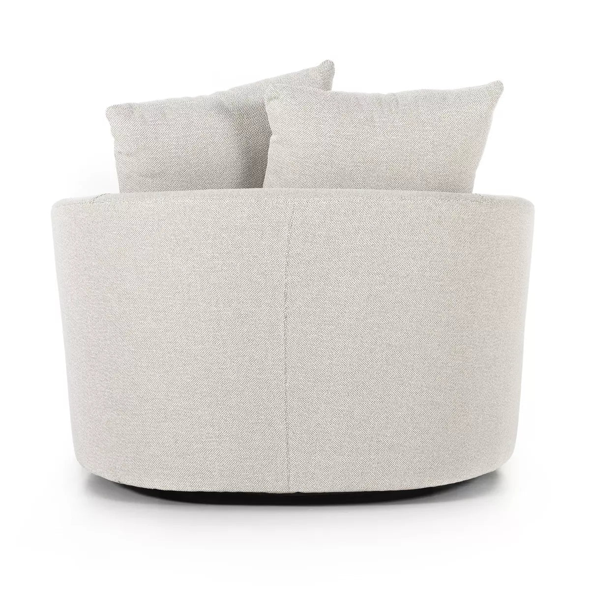 Chloe Swivel Chair - Delta Bisque.