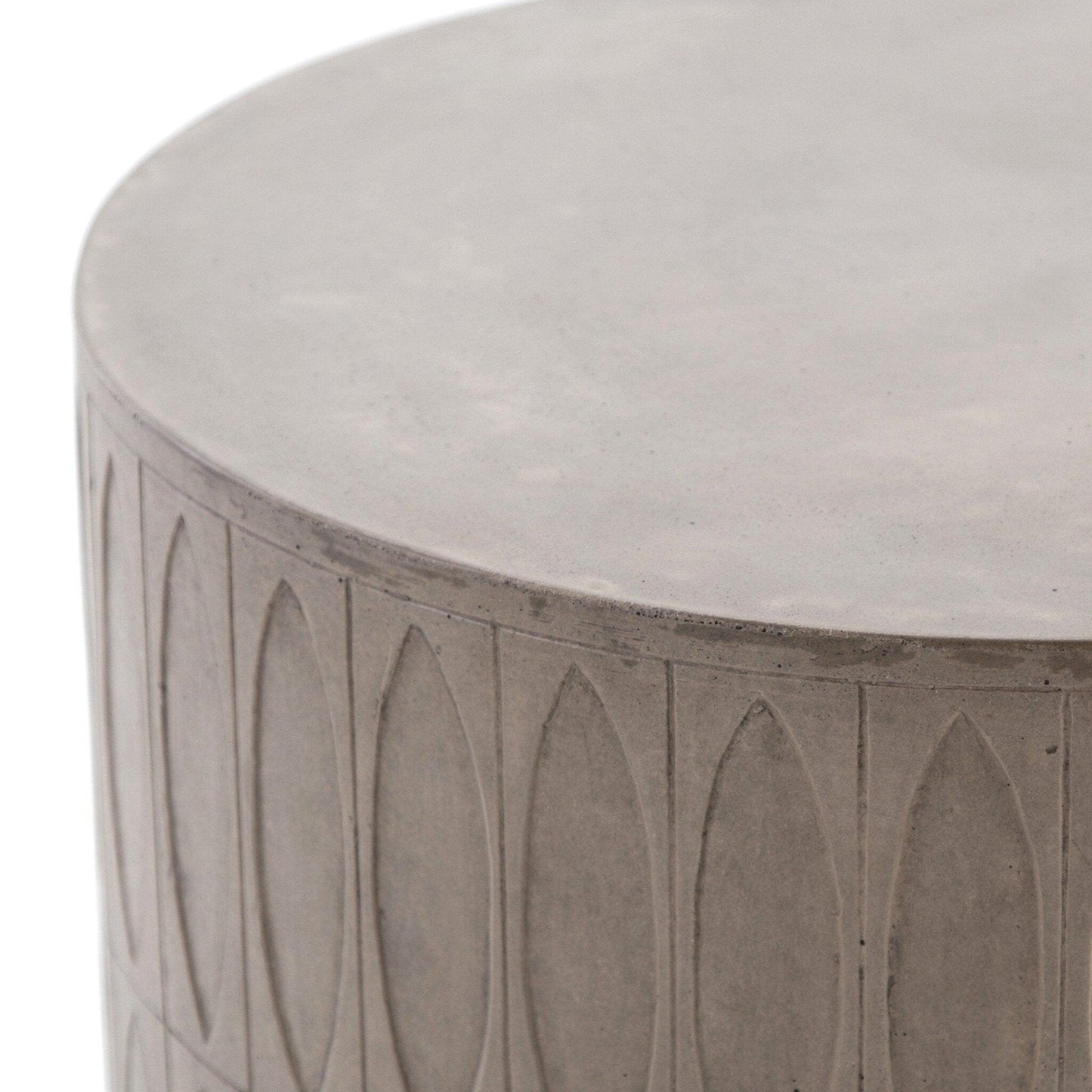 Colorado End Table - Grey Concrete.