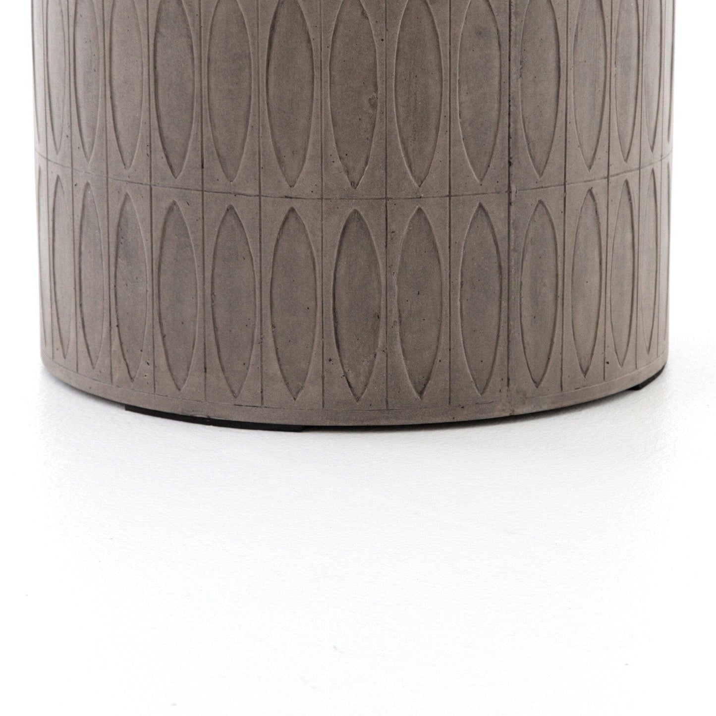 Colorado End Table - Grey Concrete.