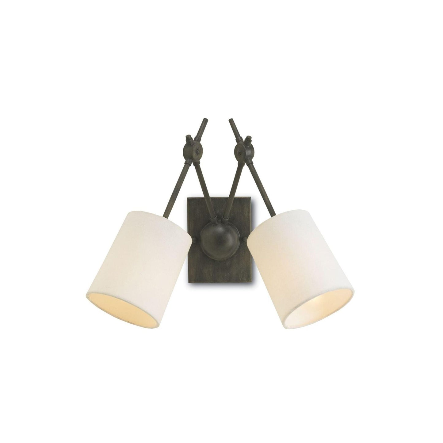 Compass Black Wall Sconce.