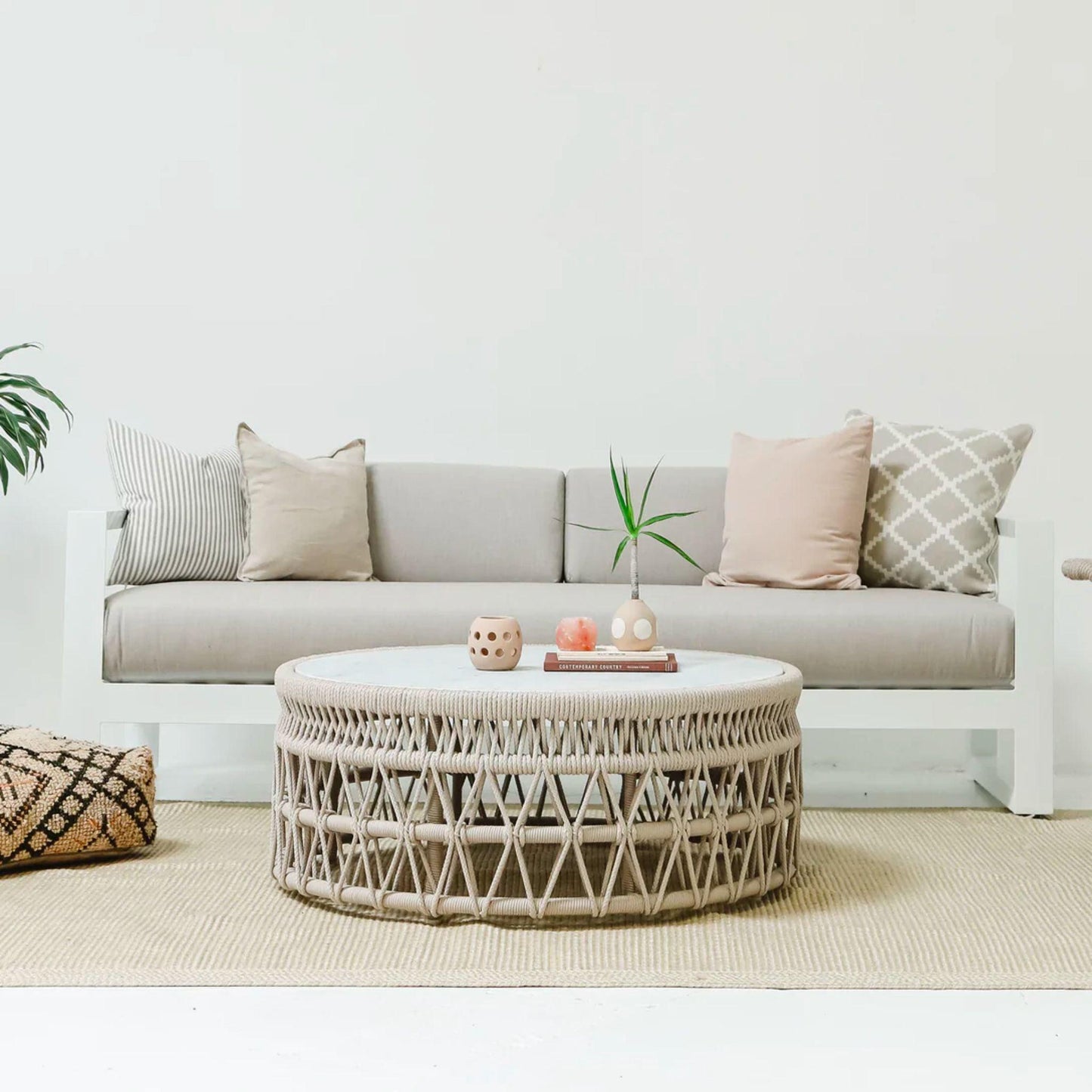 Dana Rope Outdoor Coffee Table.