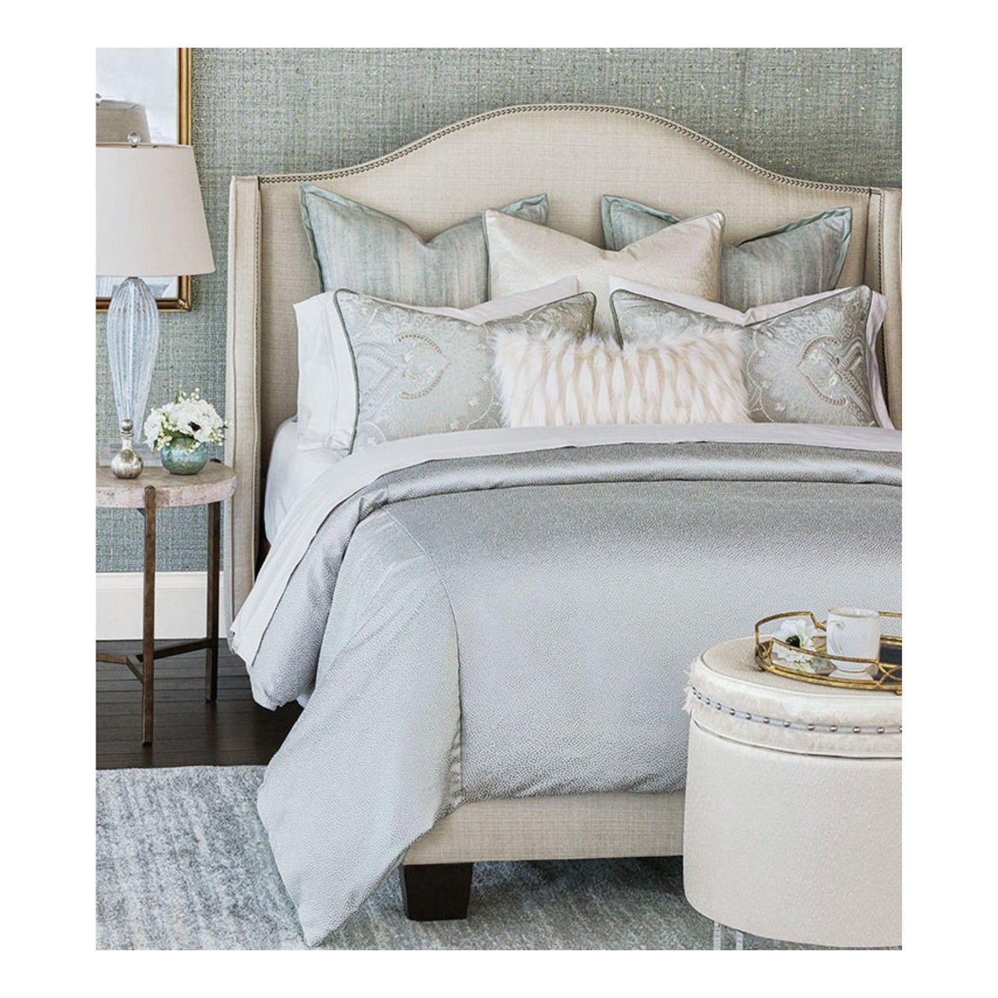 Danae Faux Fur Decorative Pillow.