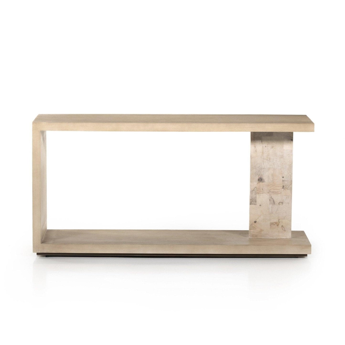 Darian Console Table - White Mahogany.