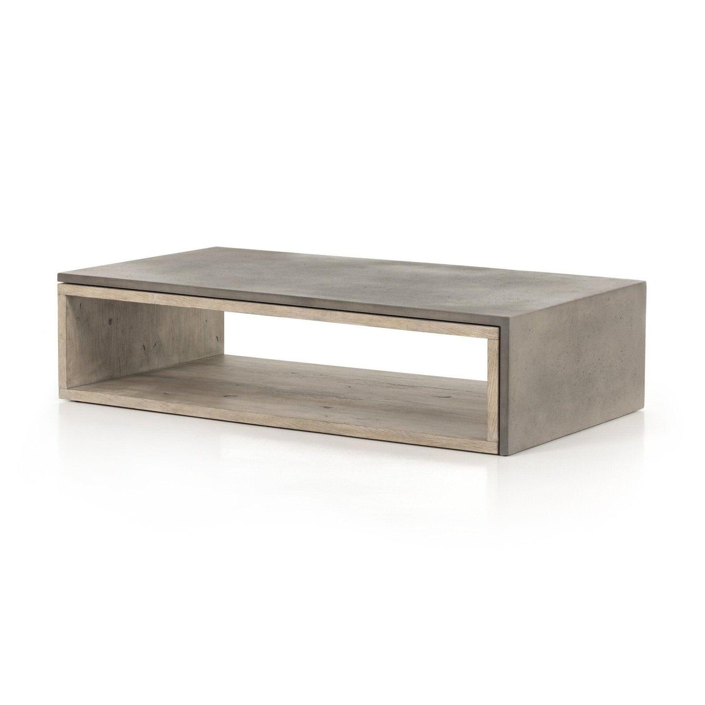 Faro Coffee Table - Dark Grey Concrete.