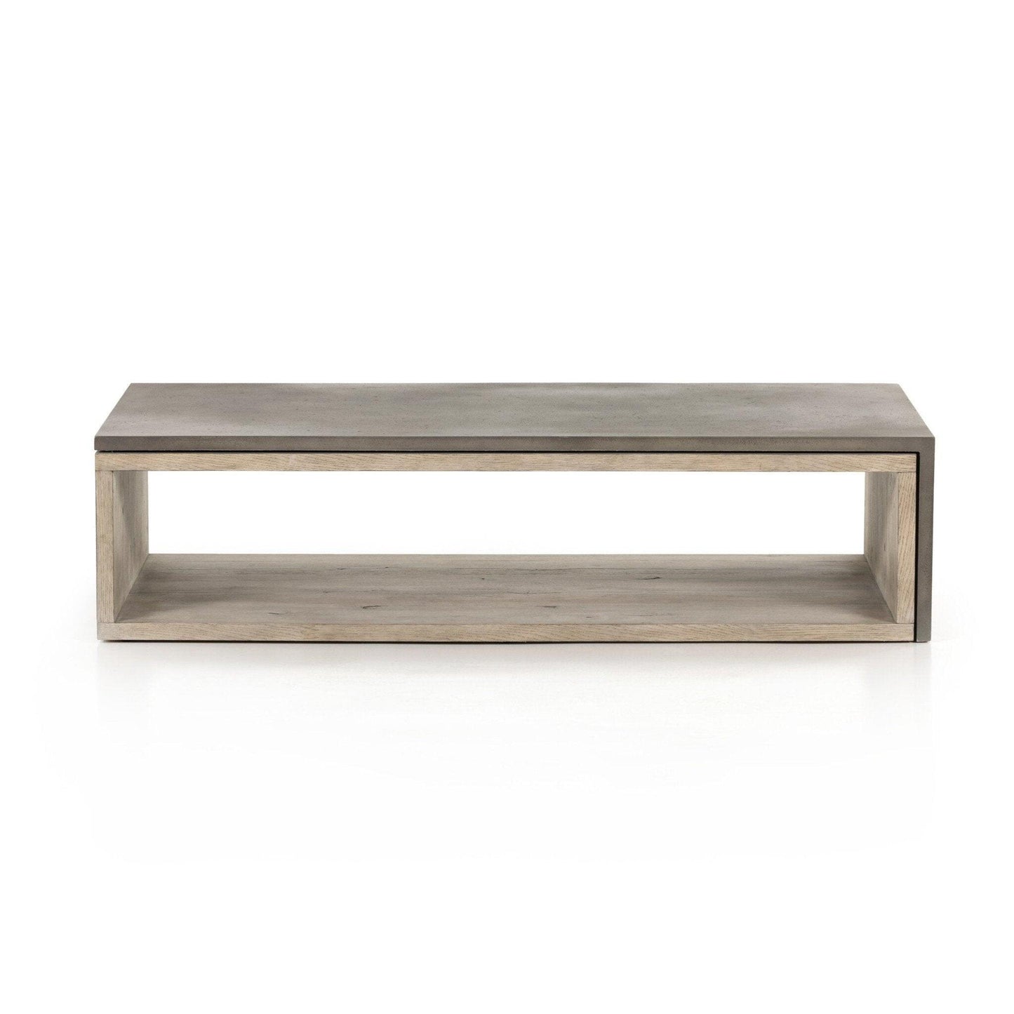 Faro Coffee Table - Dark Grey Concrete.