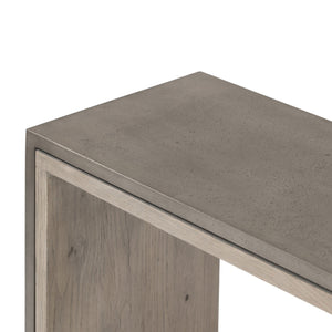 Faro Console Table - Dark Grey Concrete - #shop_name Console Tables
