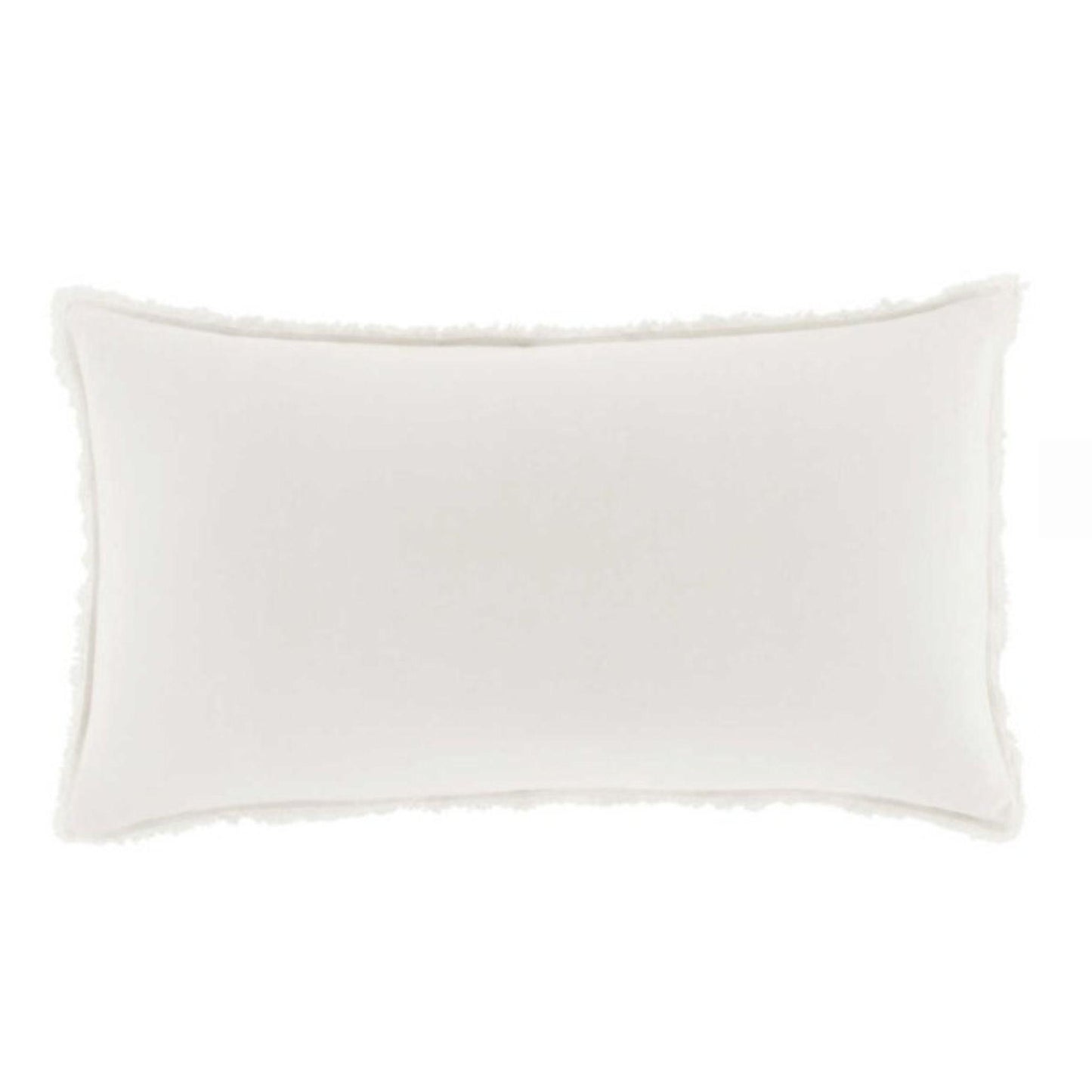 Faye Linen Dove White Sham - Standard.