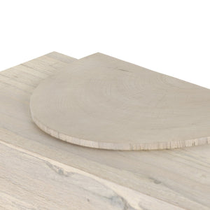 Georgie Console Table - Bleached Spalted Oak - #shop_name Console Tables