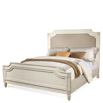 Huntleigh Queen Carved Upholstered Bed - #shop_name Bed