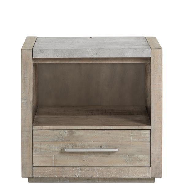 Intrigue One Drawer Nightstand.