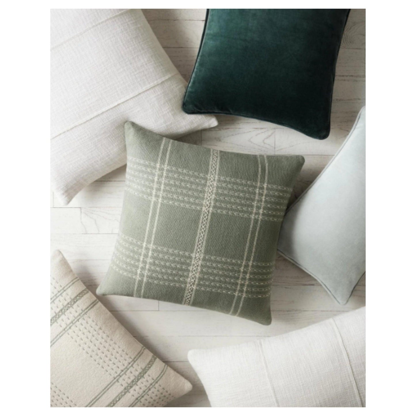 Lagoon Pillows, Set of Two.