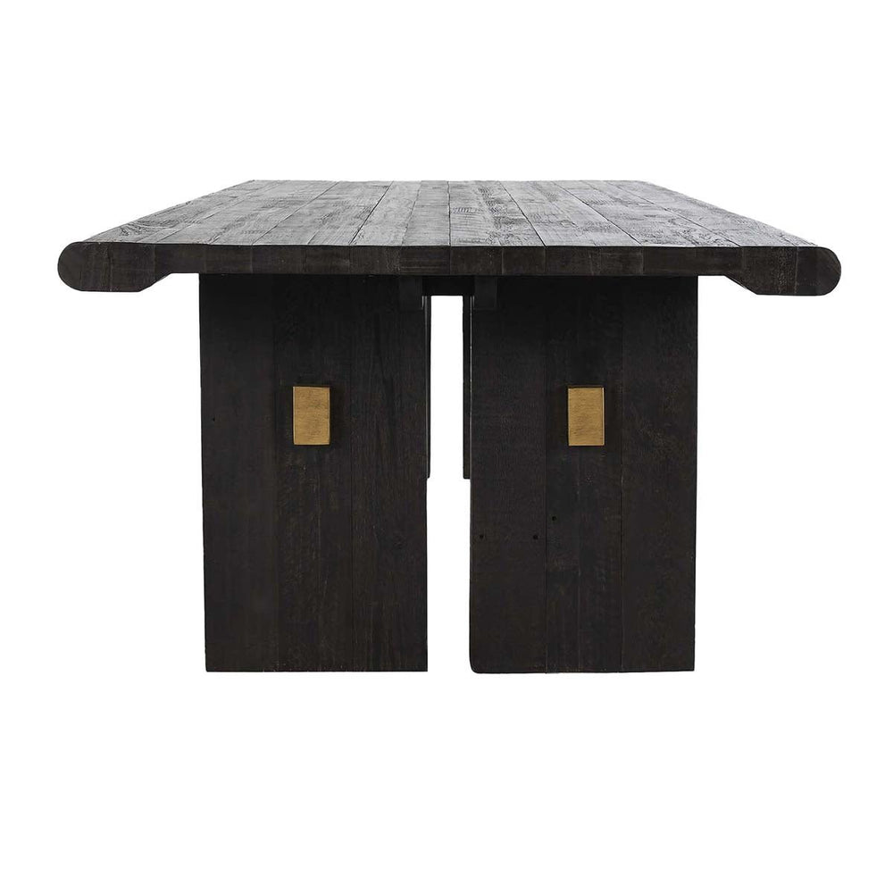 Larson 96" Dining Table Black - #shop_name Dining Table