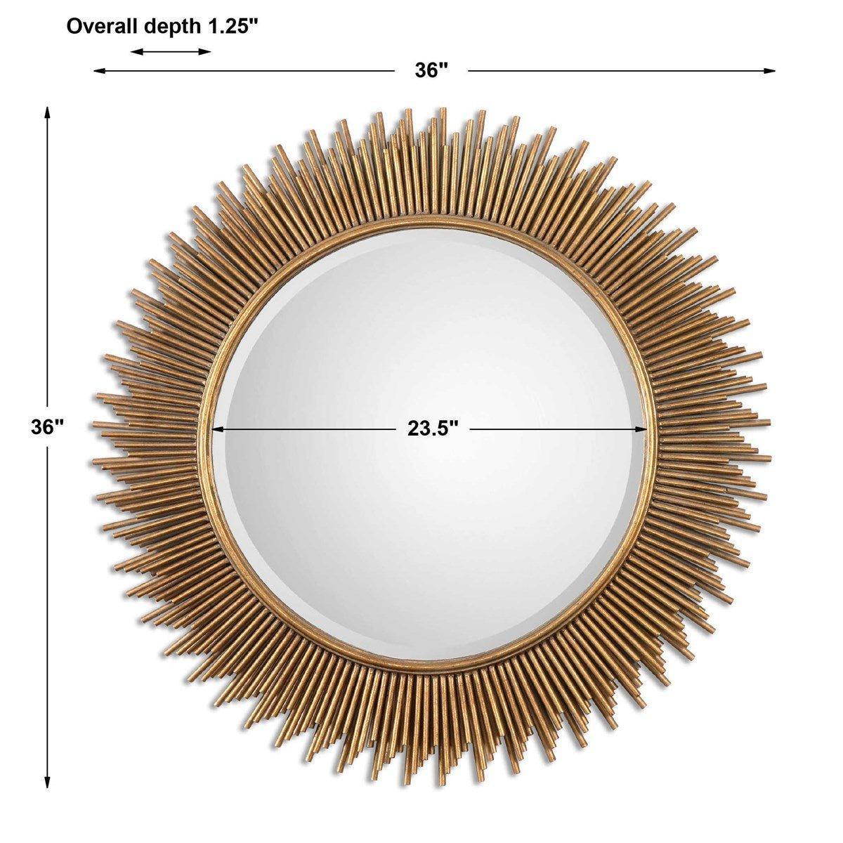 Marlo Round Mirror.