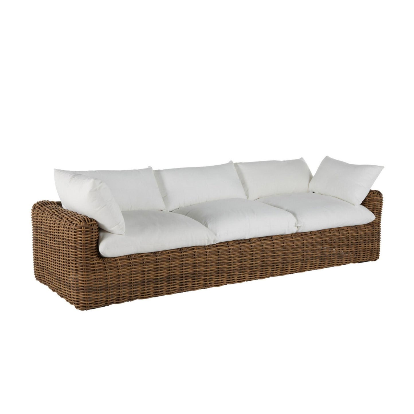 Montecito Woven Sofa Raffia.