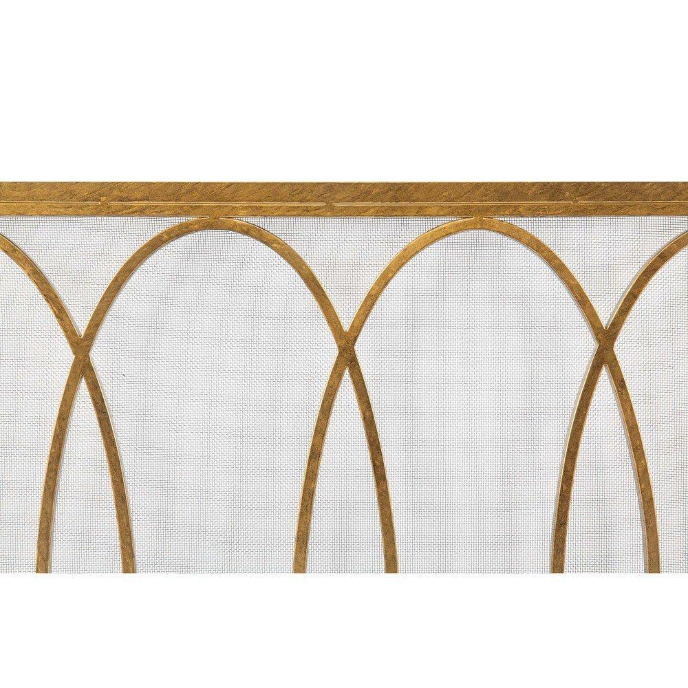 Parisian Fire Place Screen - Gold.
