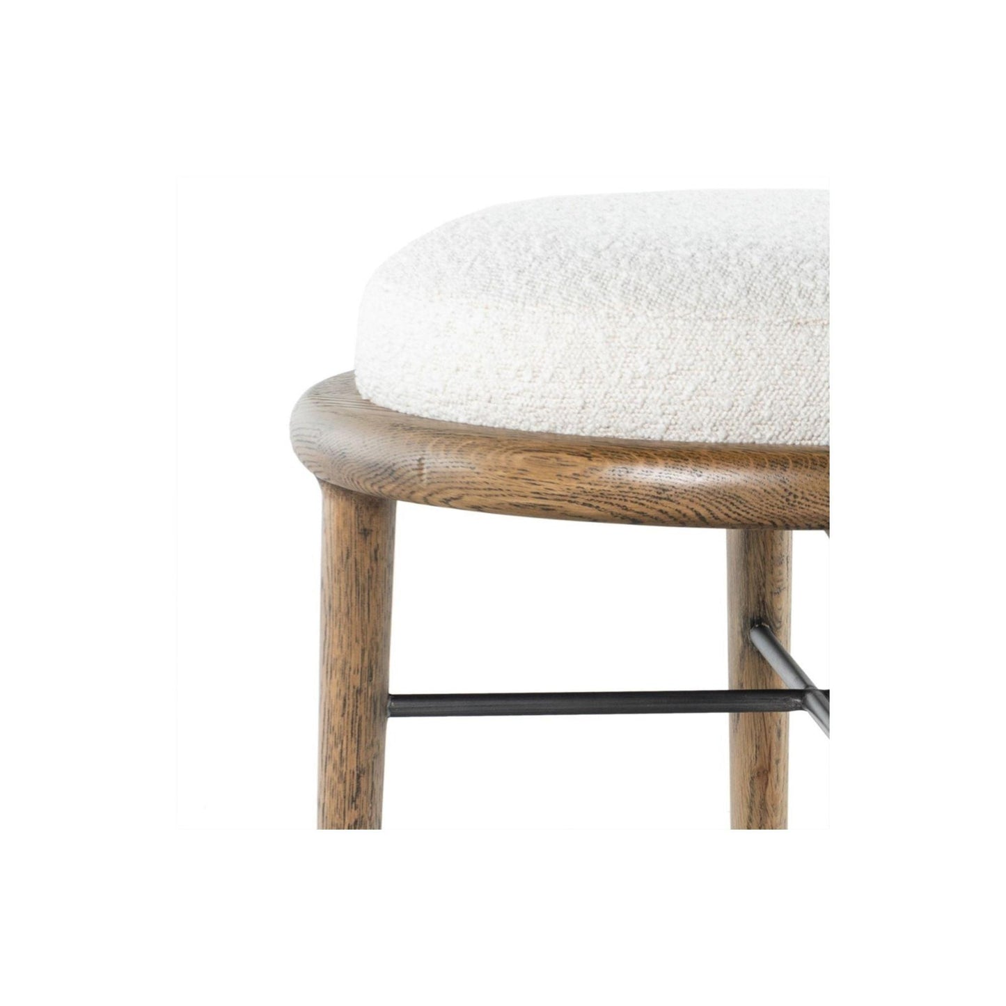 Petra Accent Stool - Knoll Natural.