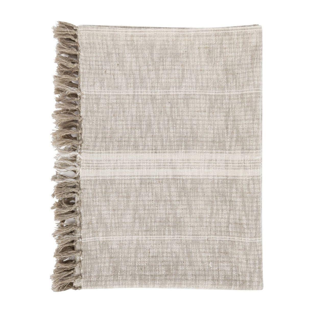 Ria Natural/Ivory Throw 50x70.