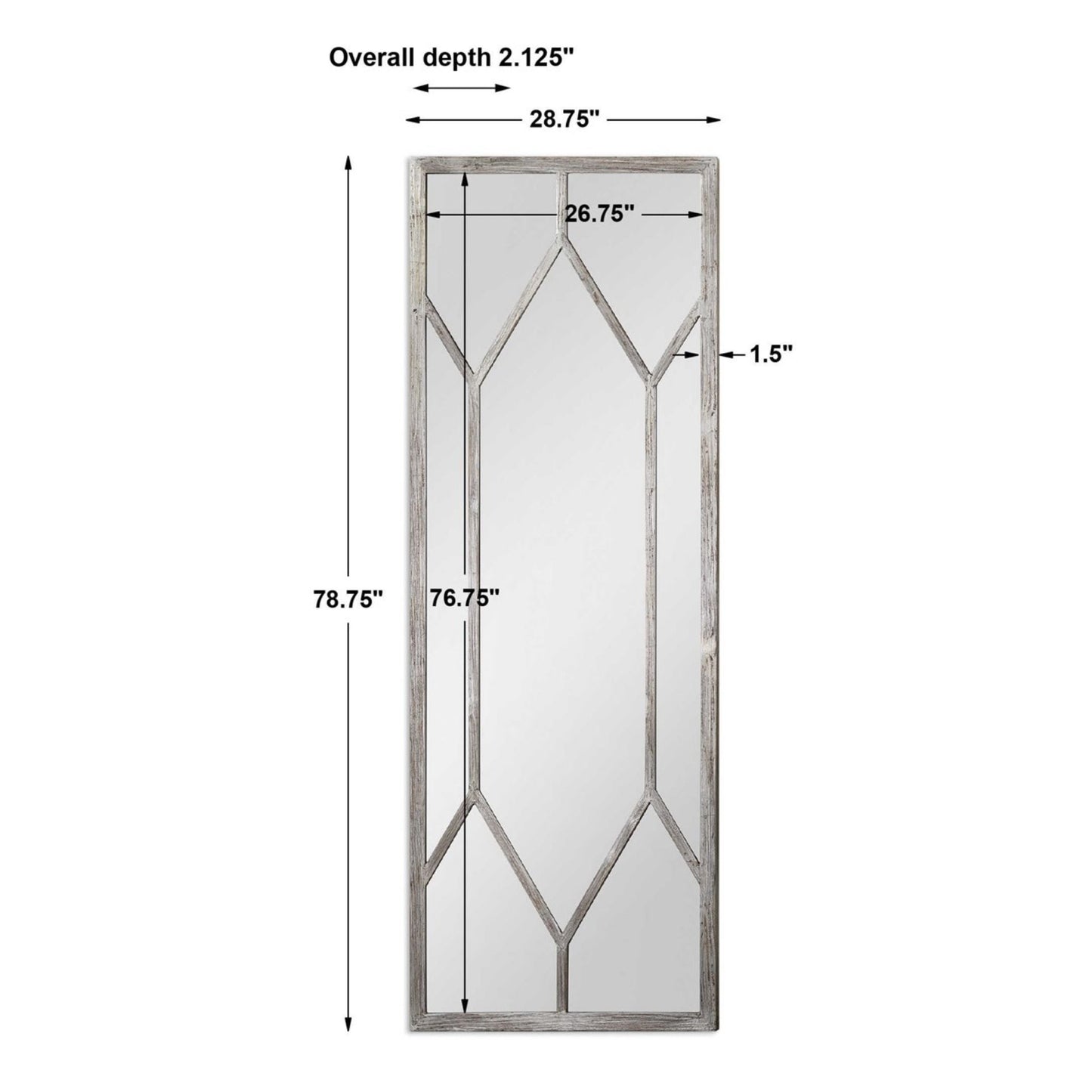Sarconi Oversized Floor Mirror.