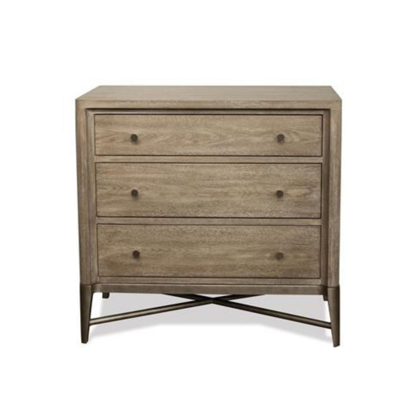 Sophie Three Drawer Nightstand.