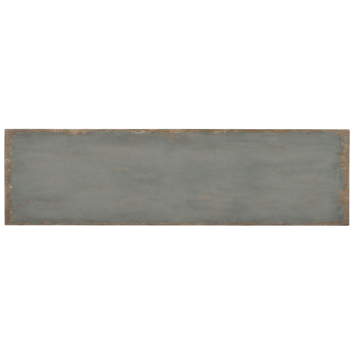 Speckled Gray Six Drawer Dresser.