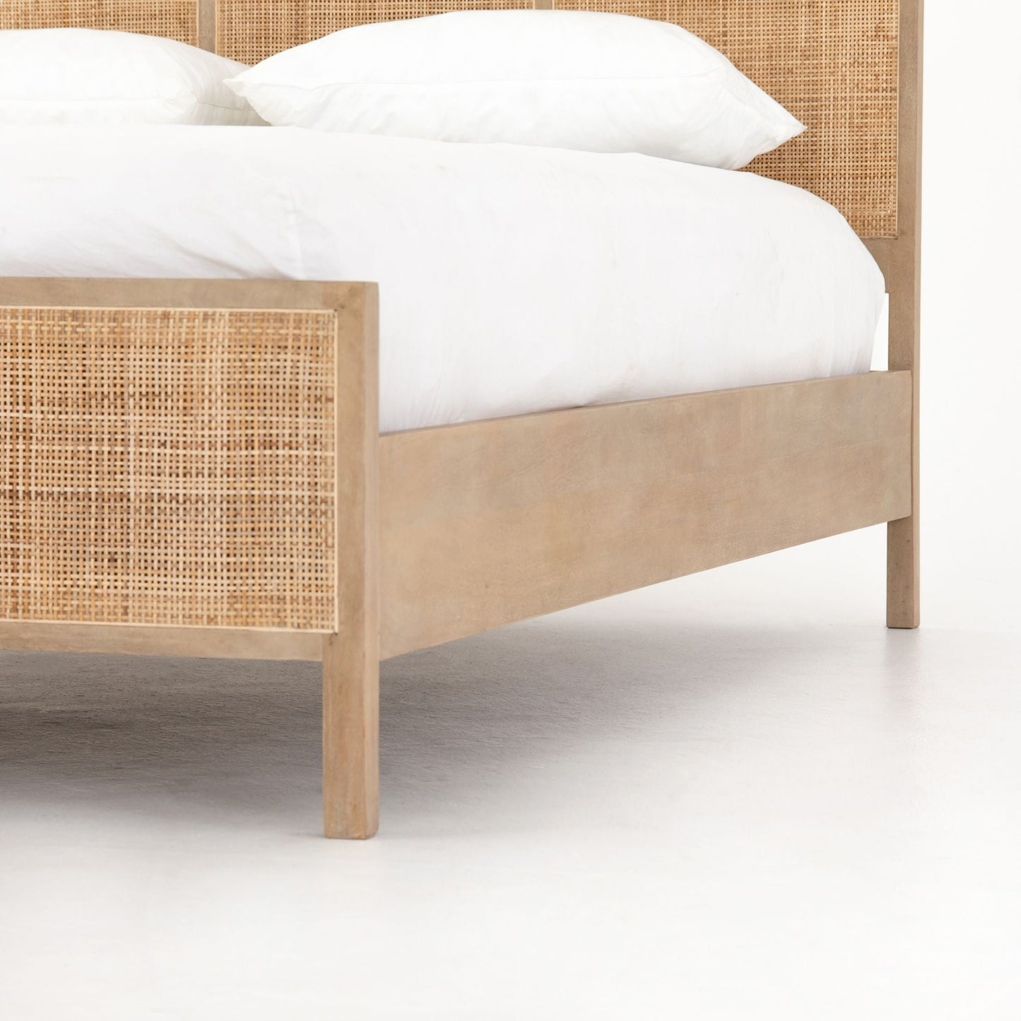 Sydney Queen Bed - Natural Mango.